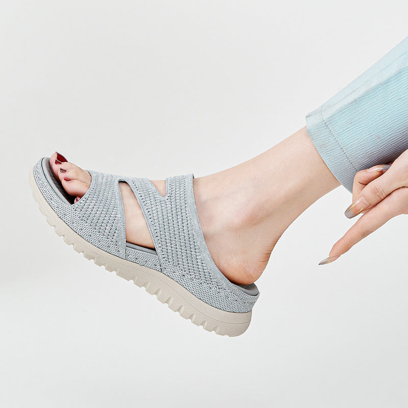 Casual Sandals Hollow-out Platform Women's Sandals | Sports sandals