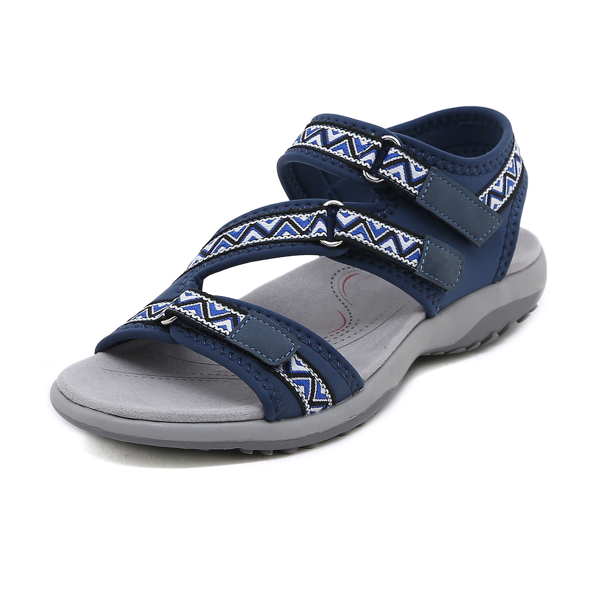Sports Sandals Printed hook and loop Plus Size Women's Shoes | Sports sandals