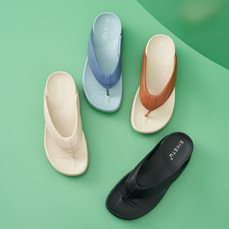 Light and Comfortable Rubber Large Size Thick Soled Slippers | Sports Sandals