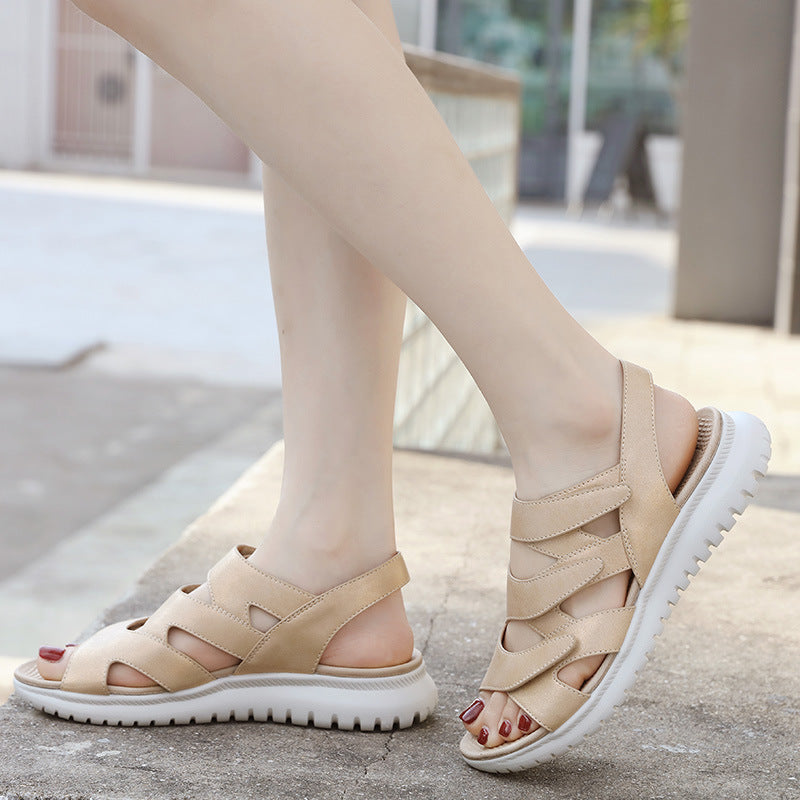 Sandals women's comfortable oversized sandals | Sports sandals