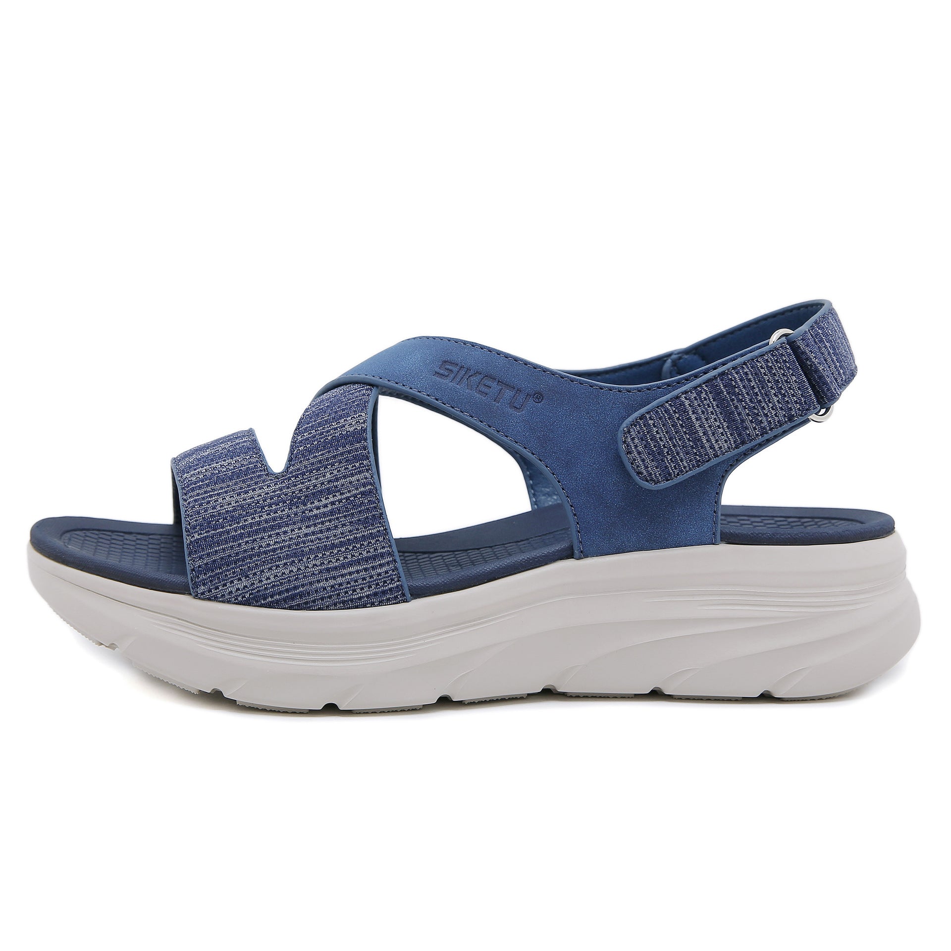 Lightweight sandals, casual and comfortable, thick soled oversized women's shoes | Sports sandals