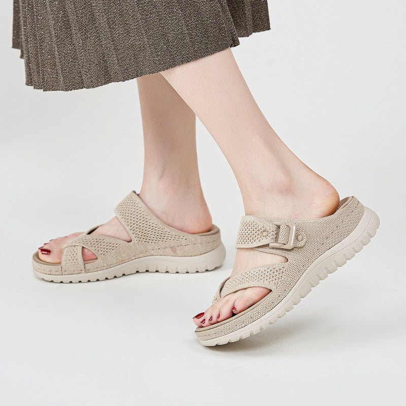 Sports Casual Sandals Hollow-out Platform Women's Sandals | Sports sandals