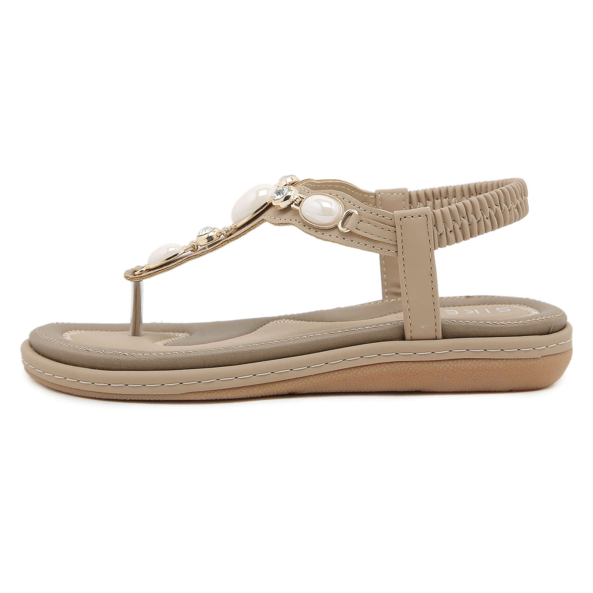 W676-6 Comfort and Casual Seaside Beach Women | Flat Sandals