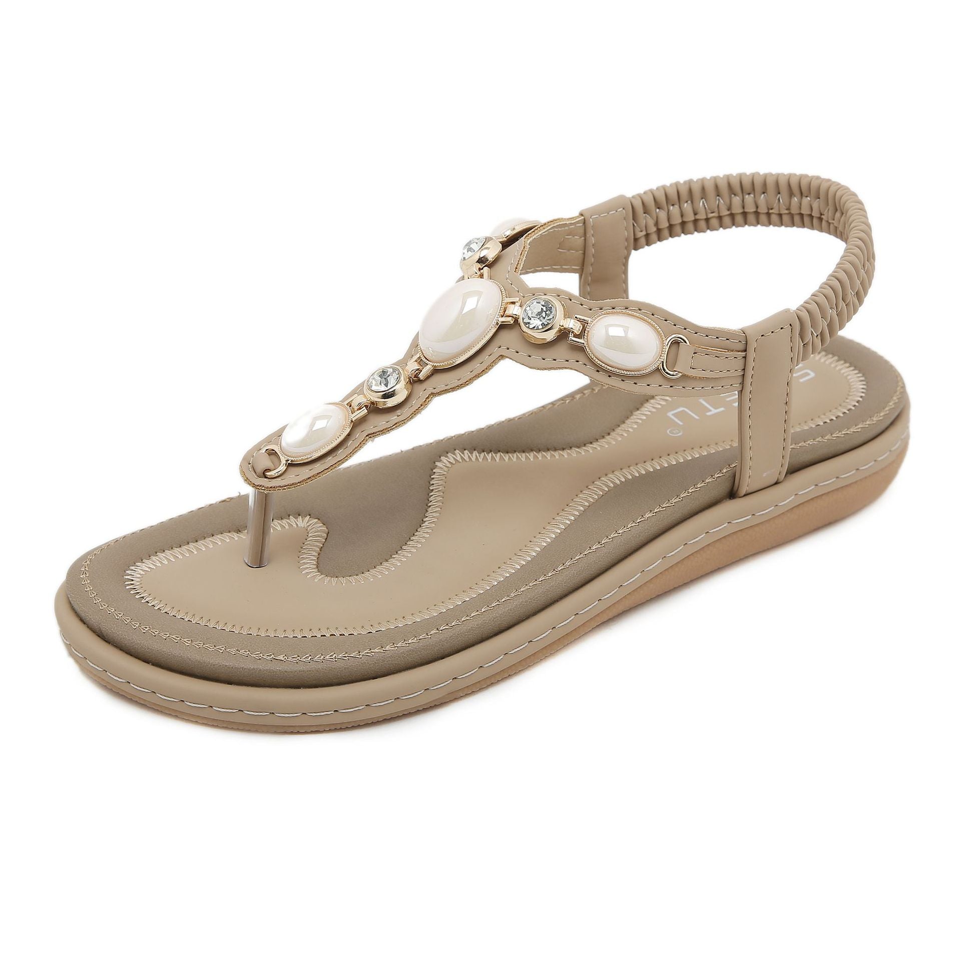 W676-6 Comfort and Casual Seaside Beach Women | Flat Sandals