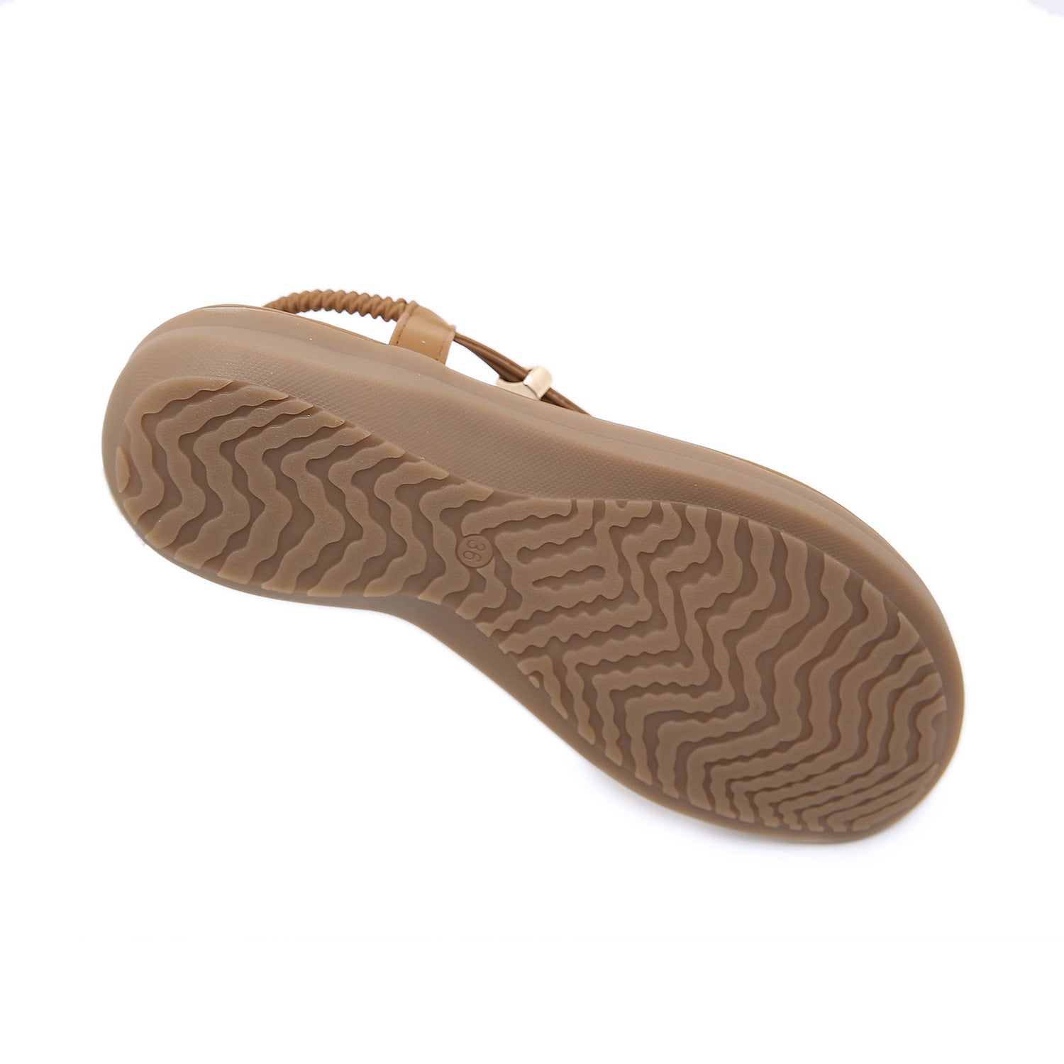 Sandals Bohemian Comfortable round Toe Women's Shoes Seaside Vacation Large Size Shoes | Flat Sandals