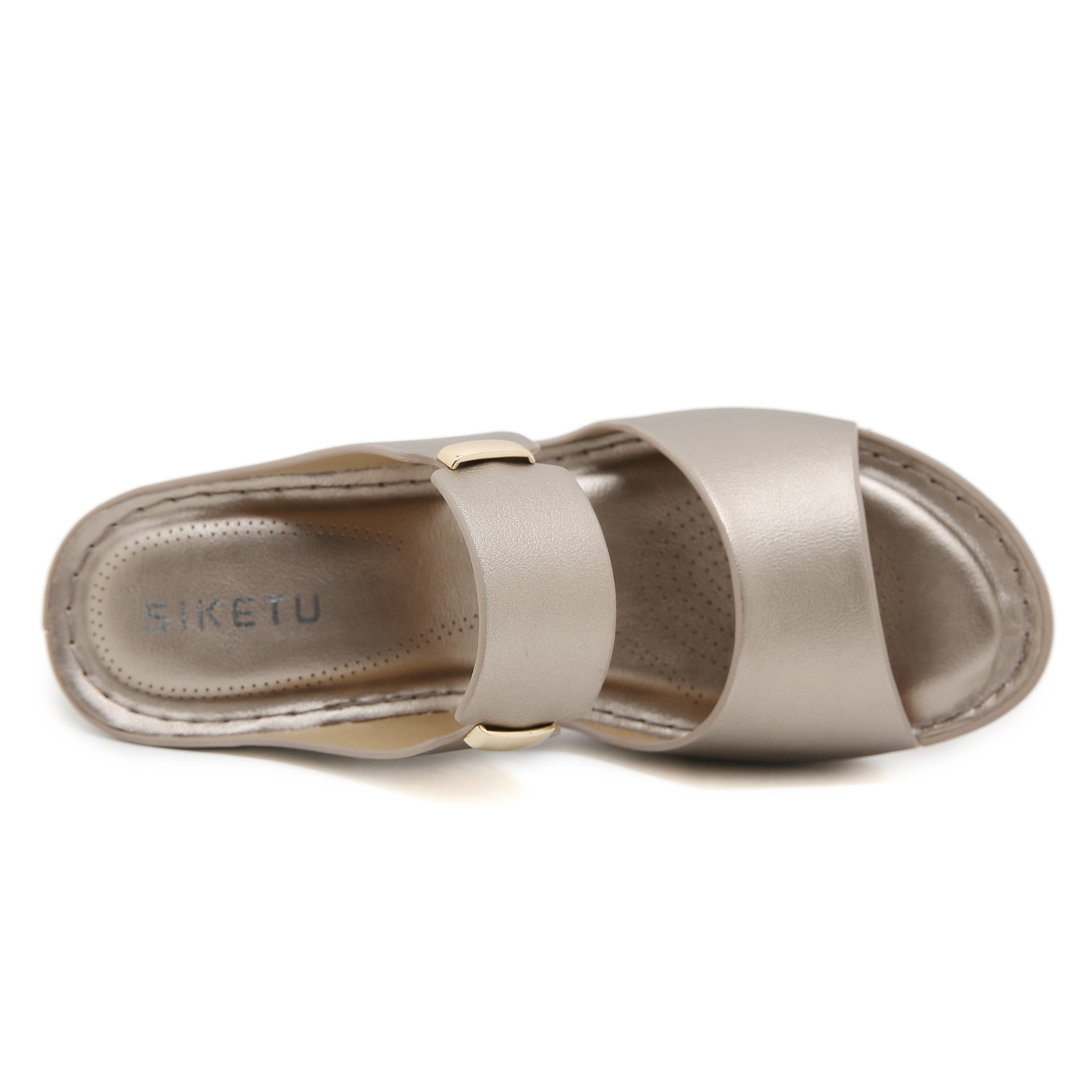 HX836-2 Sweet Sandals Women's Fashionable Large Size Wedge Shoes Beach Sandals