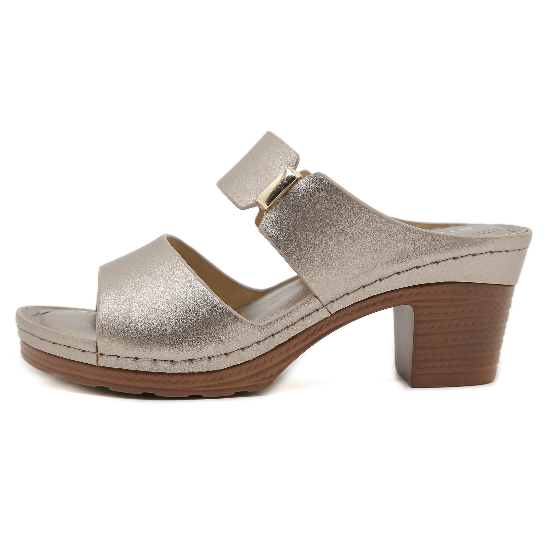 HX836-2 Sweet Sandals Women's Fashionable Large Size Wedge Shoes Beach Sandals