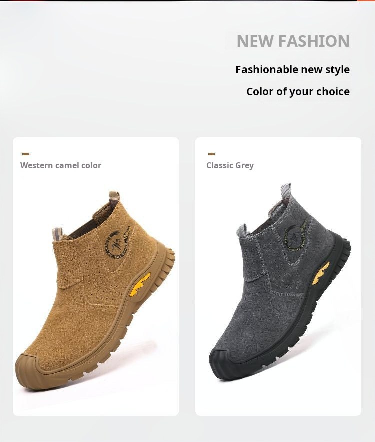 Hkdqq-Durable Labor Protection Shoes Light