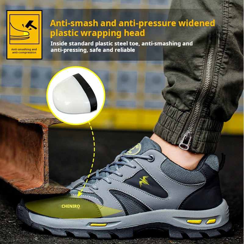 Bbmvj-Work Shoes Cut-Resistant Lightweight