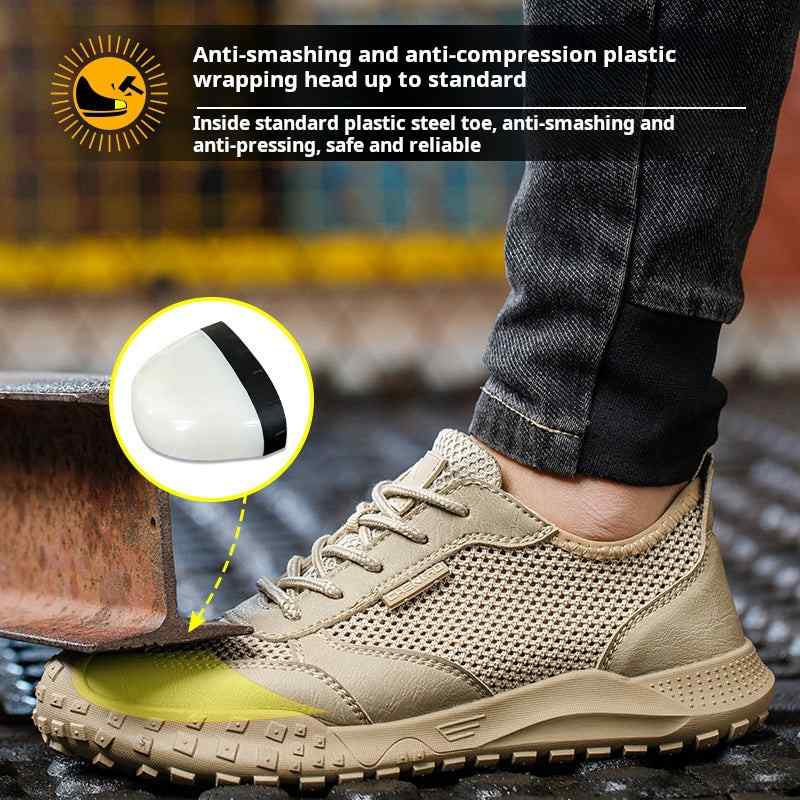 Bveyl-Work Shoes Puncture-Resistant Lightweight