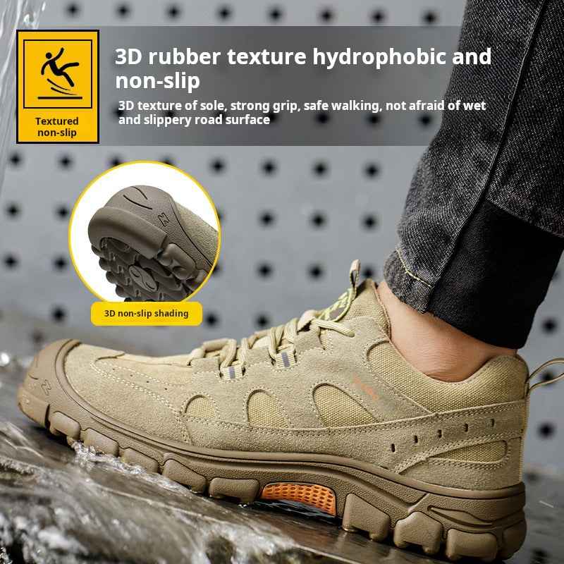 Zqleb-Work Shoes Puncture-Resistant Lightweight