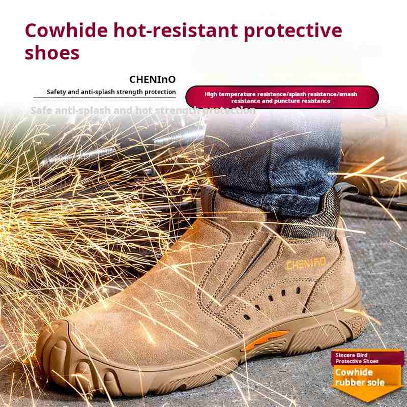 Iqdb-Durable Labor Protection Shoes Light