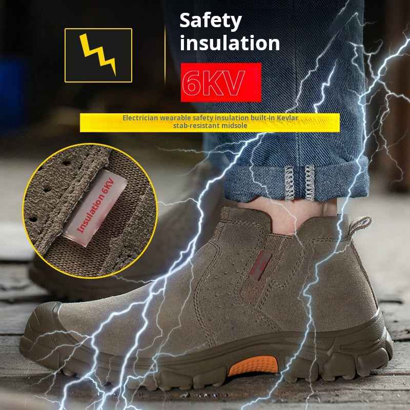 Jnb-Work Shoes Puncture-Resistant Lightweight
