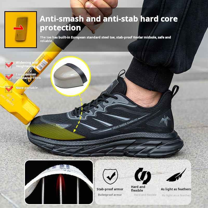 Rhah-Work Shoes Cut-Resistant Lightweight