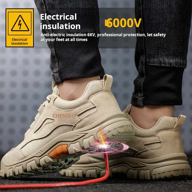 Tpp-Work Shoes Puncture-Resistant Lightweight