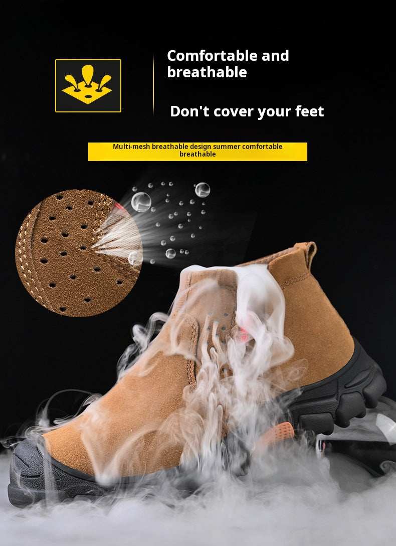Dbkb-Work Shoes Puncture-Resistant Lightweight