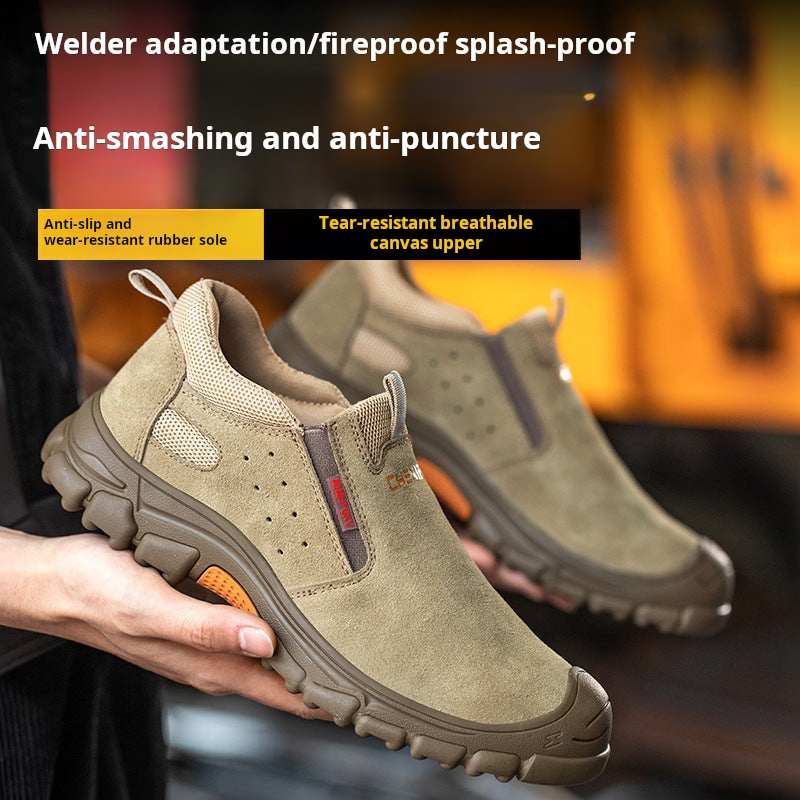 Jfhas-Work Shoes Cut-Resistant Lightweight