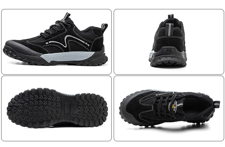 Zlqi-Work Shoes Puncture-Resistant Lightweight