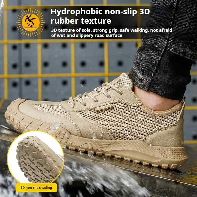 Bveyl-Work Shoes Puncture-Resistant Lightweight