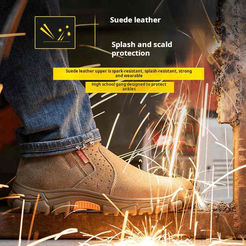 Dbkb-Work Shoes Puncture-Resistant Lightweight