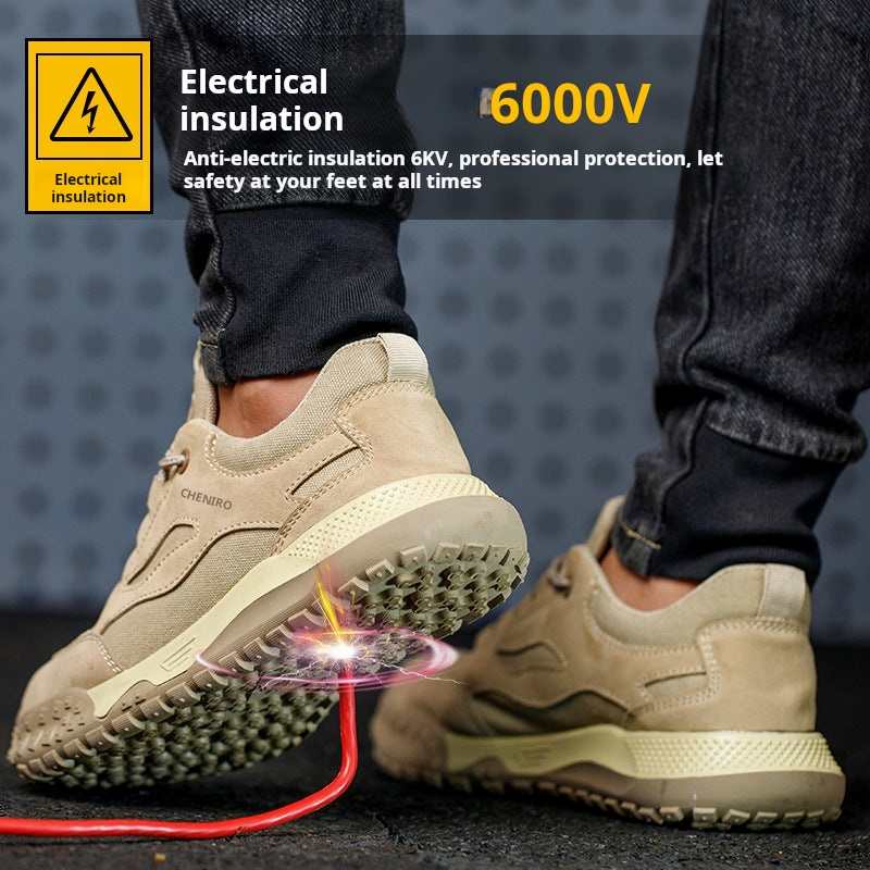 Fqh-Durable Labor Protection Shoes Light