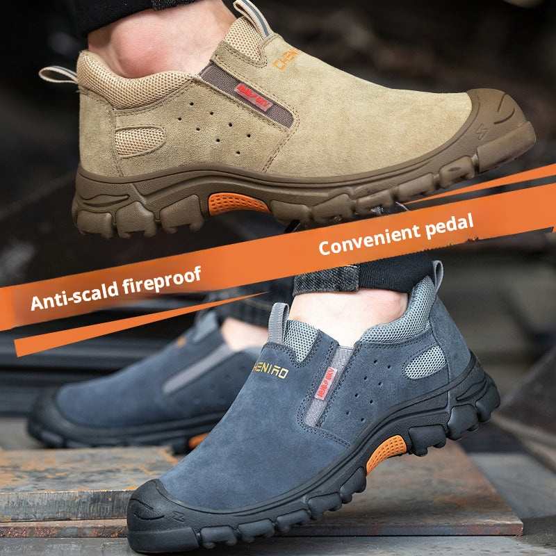 Jfhas-Work Shoes Cut-Resistant Lightweight