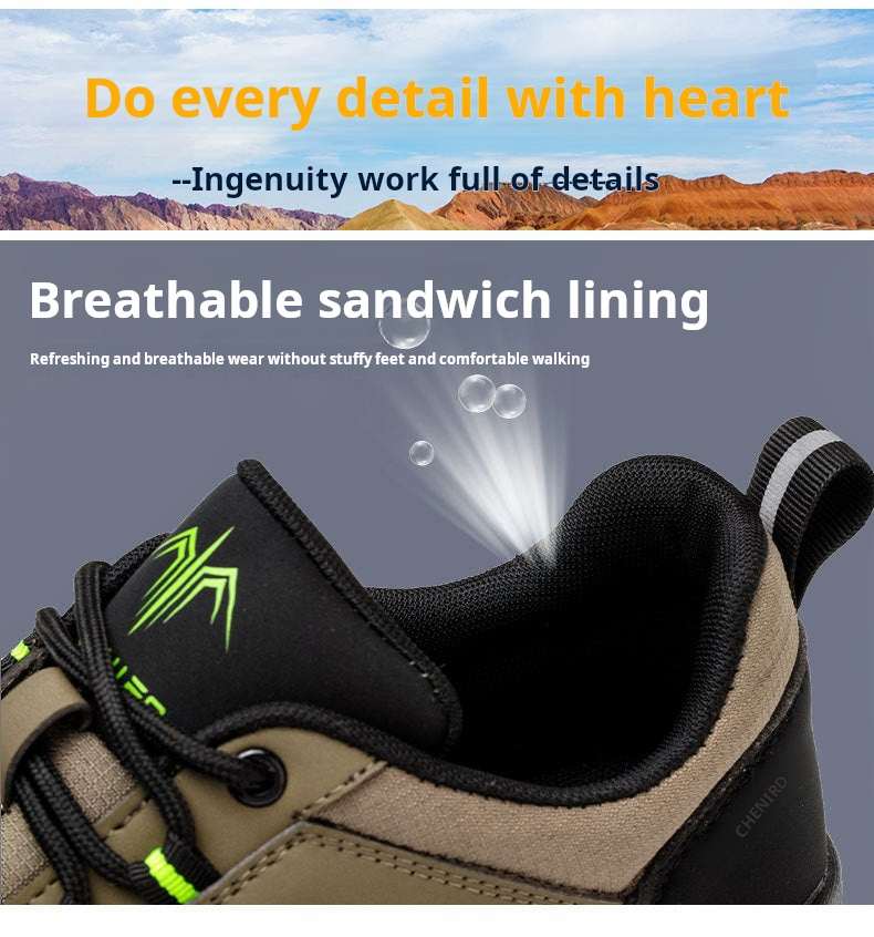 Jzer-Work Shoes Cut-Resistant Lightweight