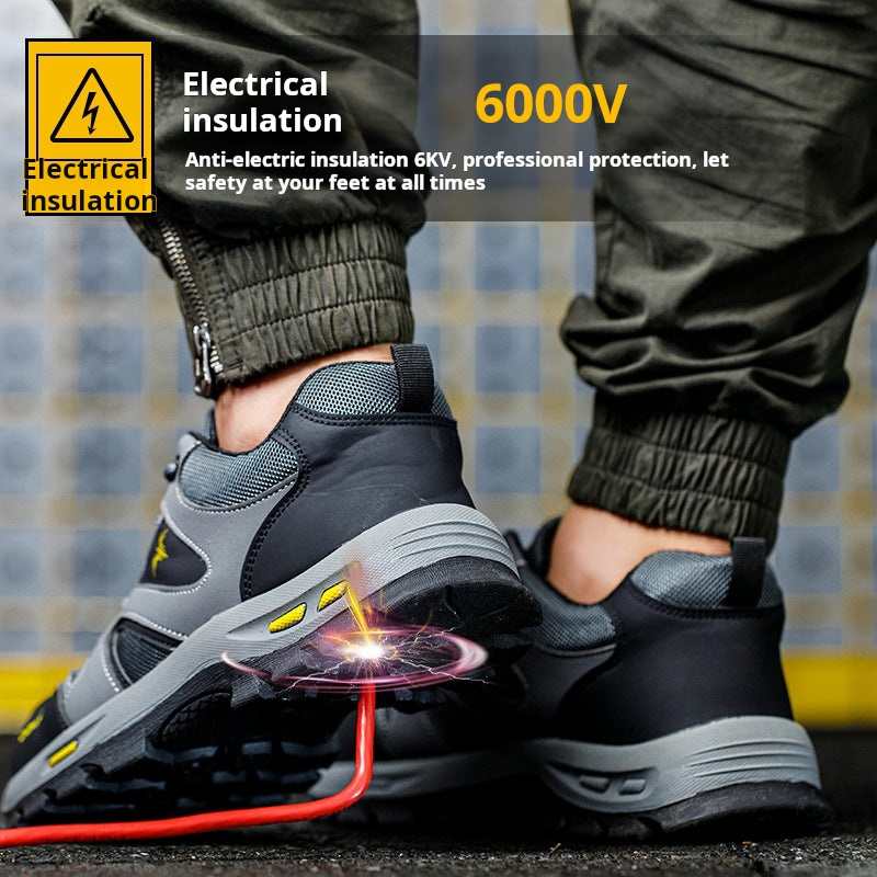 Bbmvj-Work Shoes Cut-Resistant Lightweight