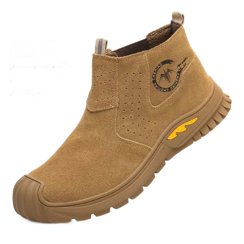 Xcpoj-Work Shoes Cut-Resistant Lightweight