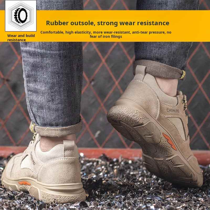 Cvstd-Work Shoes Puncture-Resistant Lightweight