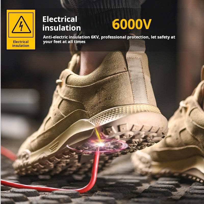 Sip-Durable Labor Protection Shoes Light