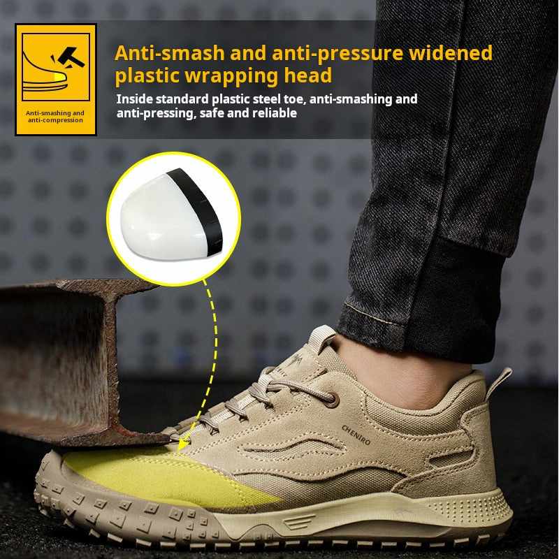 Ftfu-Durable Labor Protection Shoes Light