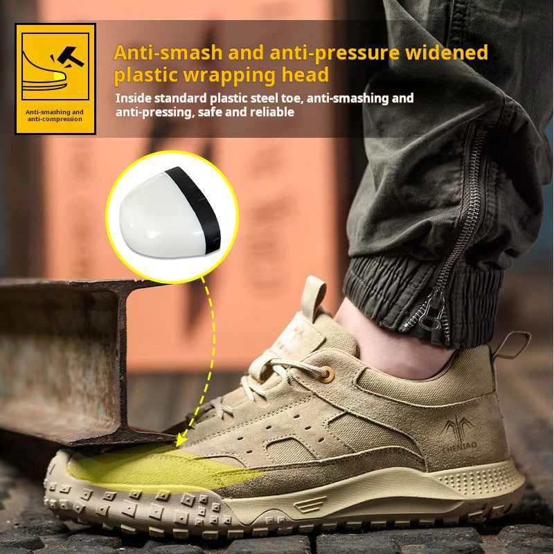 Sip-Durable Labor Protection Shoes Light