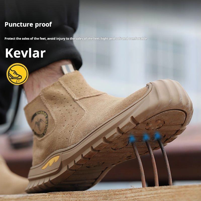 Hkdqq-Durable Labor Protection Shoes Light