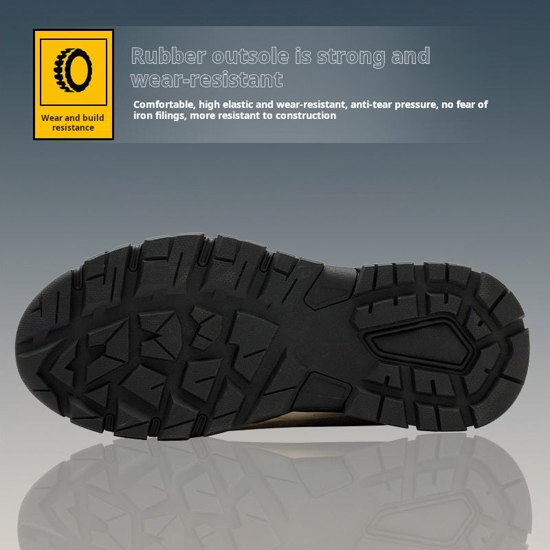 Xpgeb-Work Shoes Puncture-Resistant Lightweight