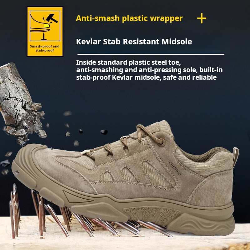 Trt-Work Shoes Puncture-Resistant Lightweight
