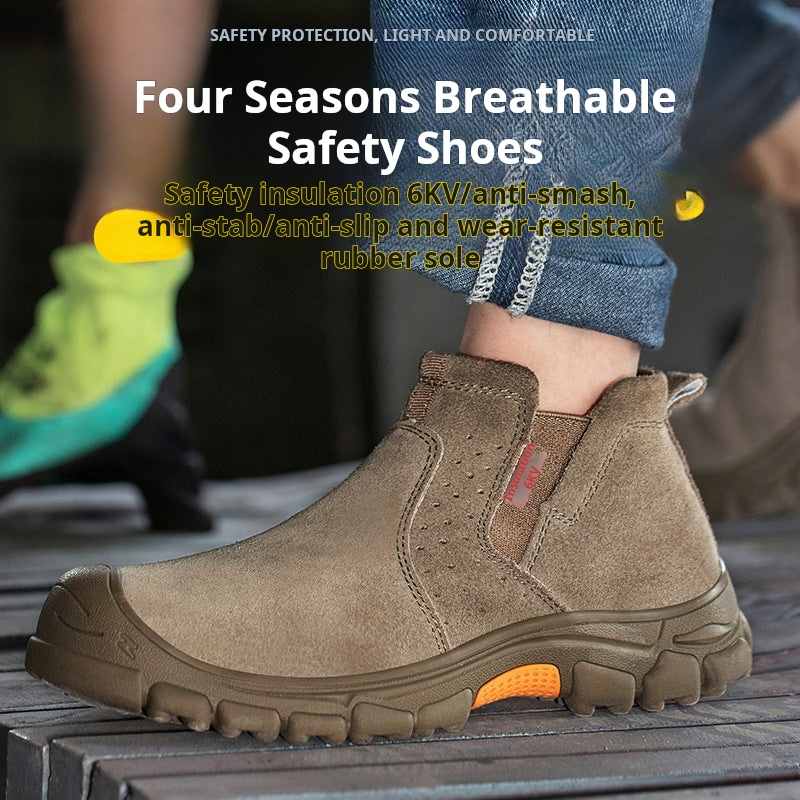 Jnb-Work Shoes Puncture-Resistant Lightweight