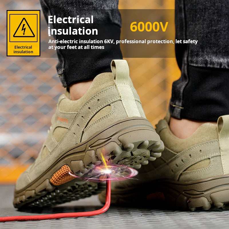 Zqleb-Work Shoes Puncture-Resistant Lightweight