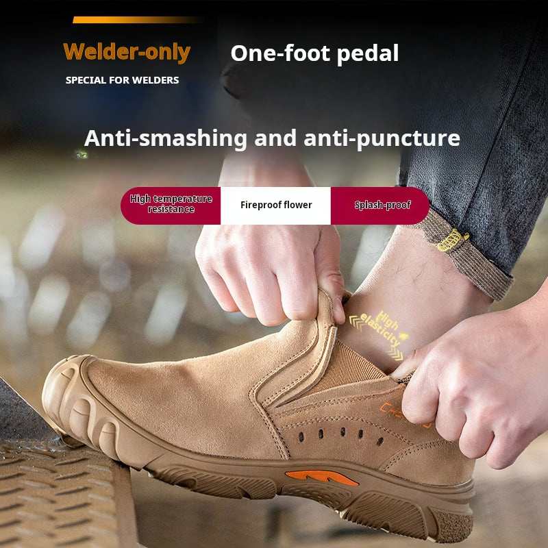 Iqdb-Durable Labor Protection Shoes Light