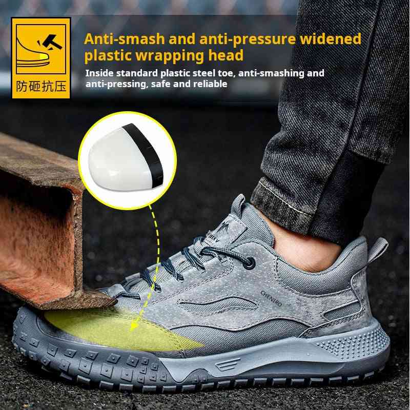 Glvrn-Durable Labor Protection Shoes Light