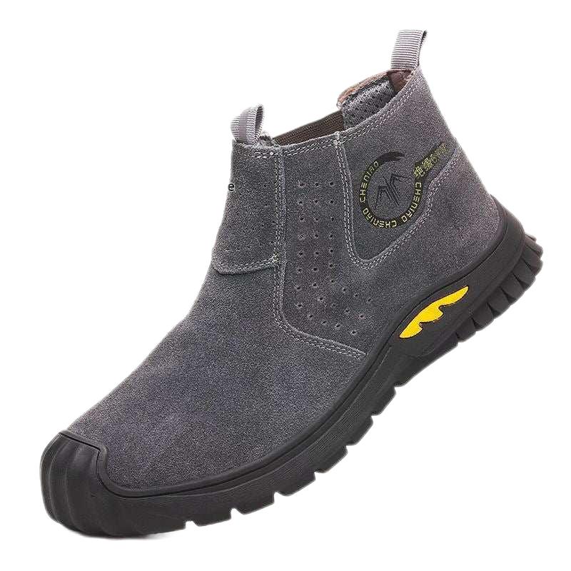 Xcpoj-Work Shoes Cut-Resistant Lightweight