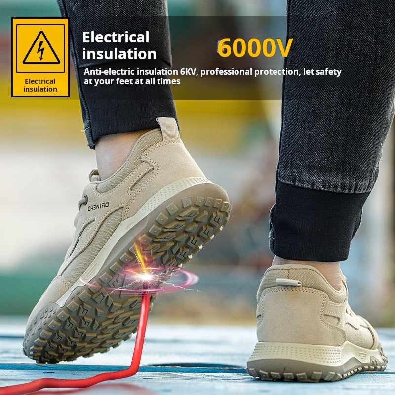 Ftfu-Durable Labor Protection Shoes Light