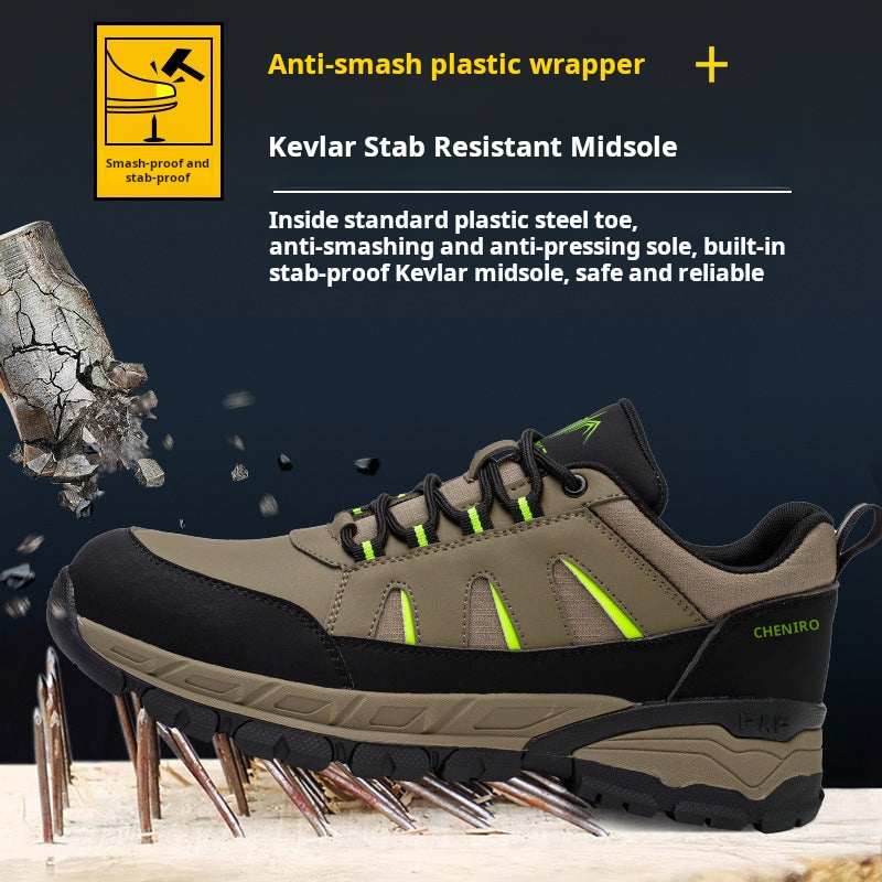 Jzer-Work Shoes Cut-Resistant Lightweight