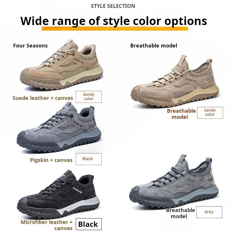 Fqh-Durable Labor Protection Shoes Light