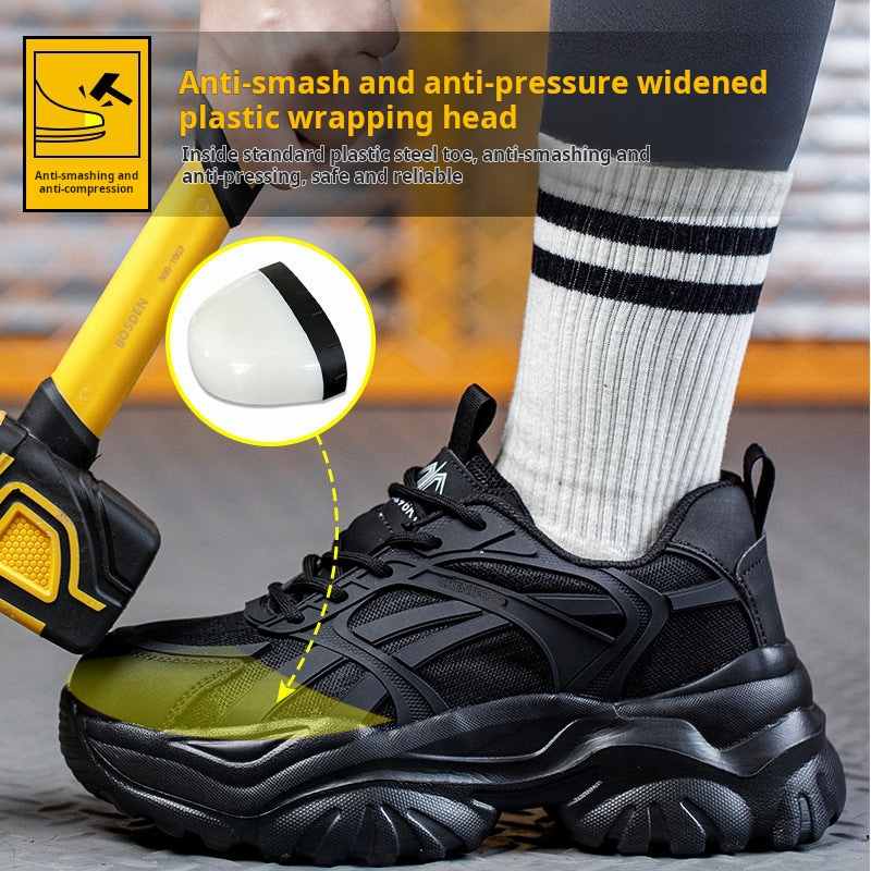 Qkd-Work Shoes Cut-Resistant Lightweight