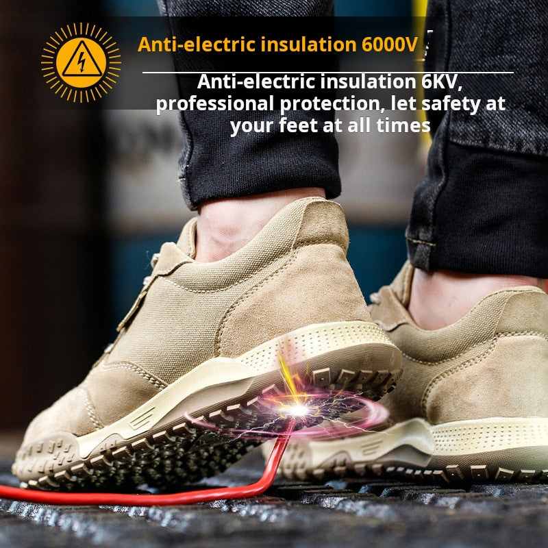 Ccfv-Durable Labor Protection Shoes Light