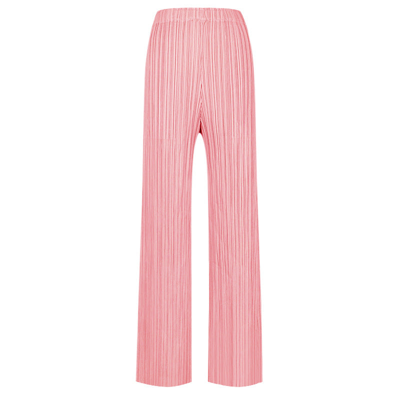 All-Matching Casual Pants Women's Simple Loose Comfortable Stretch Casual Pants Trousers Straight Pants