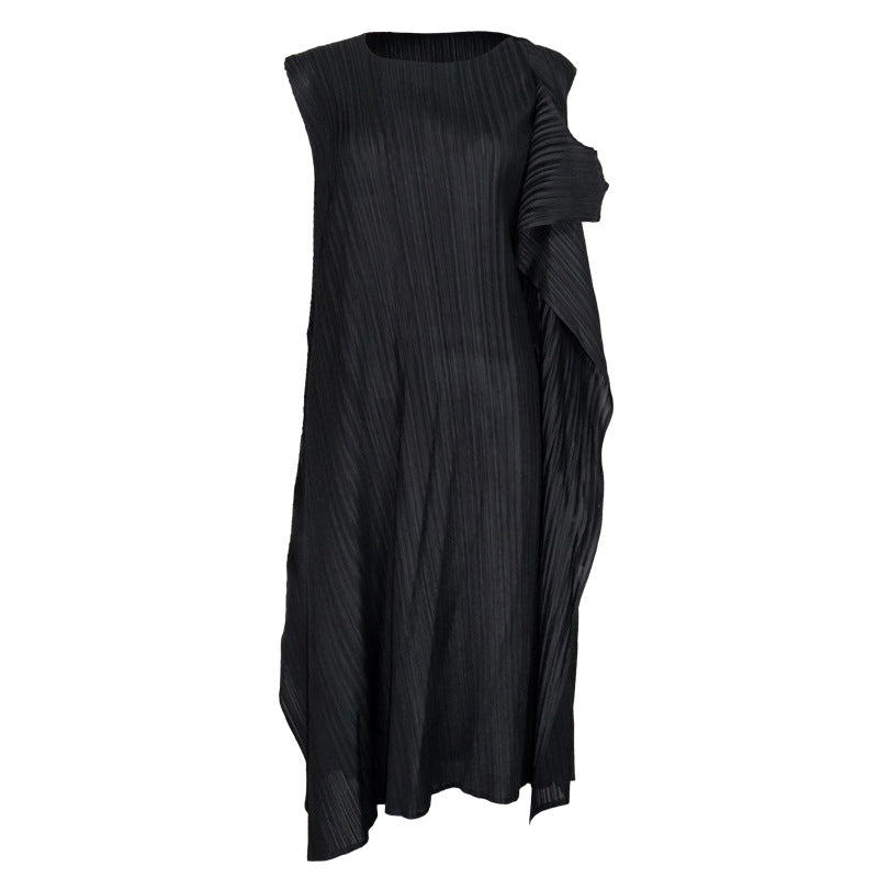 Irregular Skirt Dress Women's Summer Sense Slim Fit Bottoming Skirt