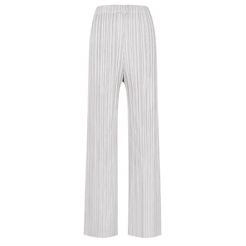 All-Matching Casual Pants Women's Simple Loose Comfortable Stretch Casual Pants Trousers Straight Pants