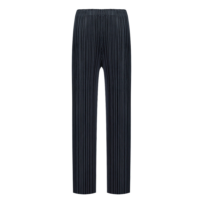 Pleated Comfortable Slim Fit Slimming Tapered Casual Pants Pencil Pants All-Matching Pants